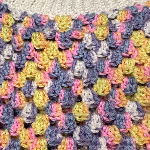 Colorful Crochet Sweater - Picture 6 of 6